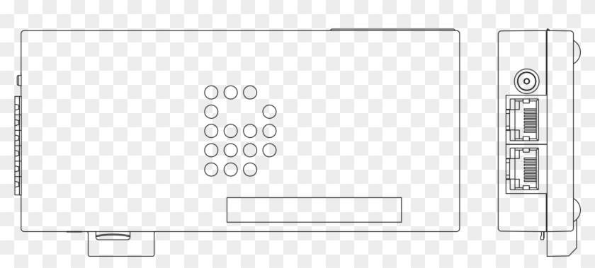 Size 153 X 74 X 28mm - Circle Clipart