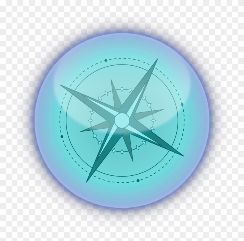 Compass Rose North Nautical Chart Cardinal Direction - Compass Clip Art - Png Download #5884130