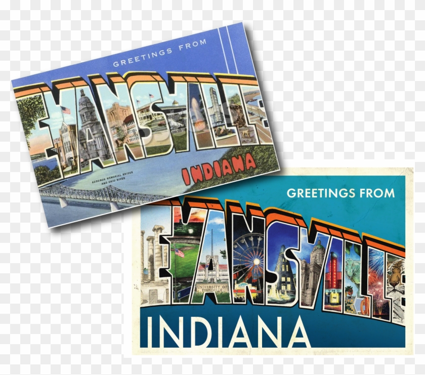 Downtown Evansville Mural, Art, Evansville, Indiana - Flyer Clipart #5884260