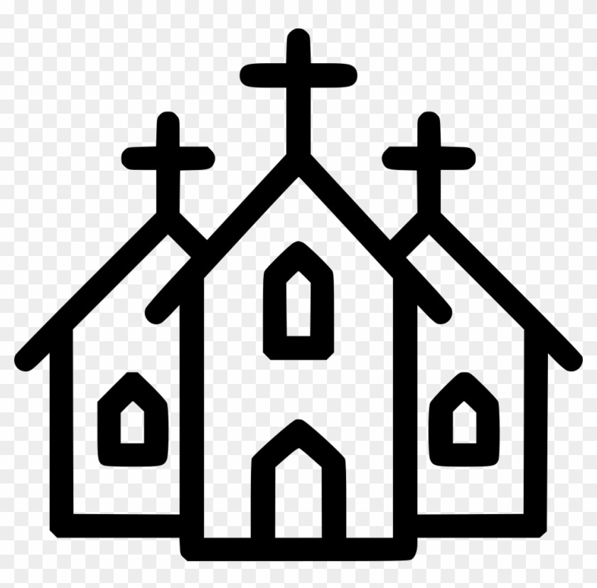 Png File Svg - Church Icon Pin Clipart #5884509