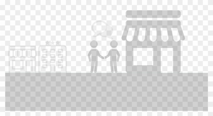 People Meeting To Swap Skills - Icon Clipart