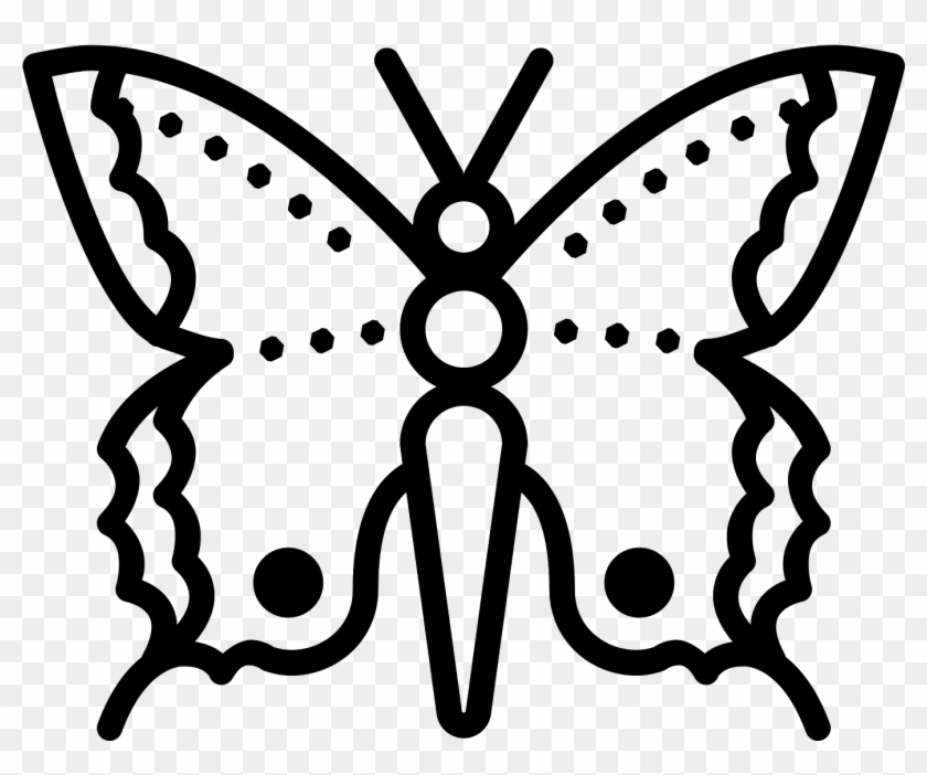 Vector Organism Icon - Borboletas Icon Png Clipart #5884989