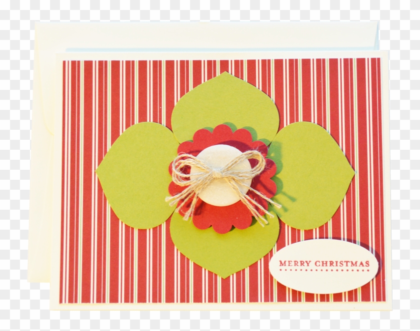 Merry Christmas Flower- Short - Flower Clipart