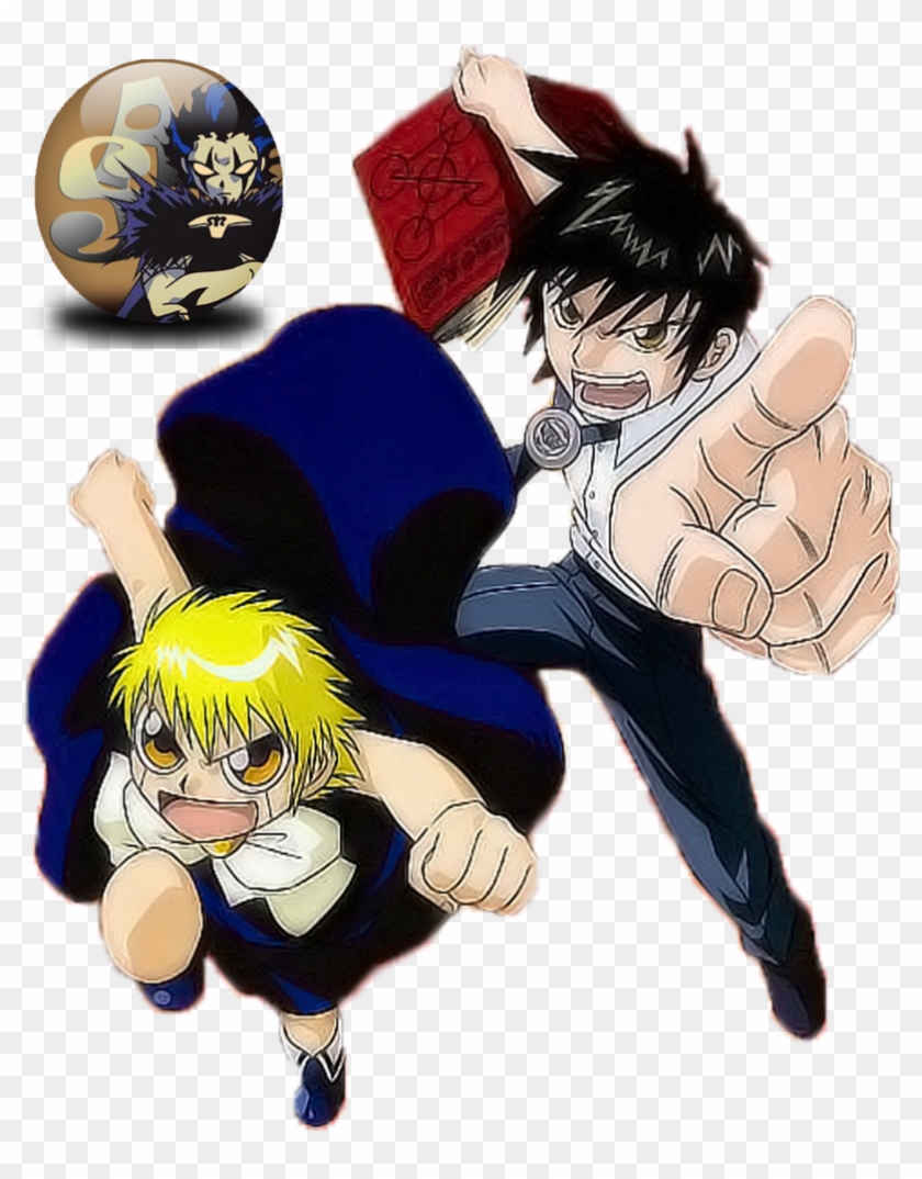 Gash Png - Zatch Bell E Kiyo Clipart
