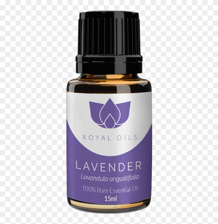 Download Royal Oils Lavender Transparent Png - Essential Oil Clipart #5885454