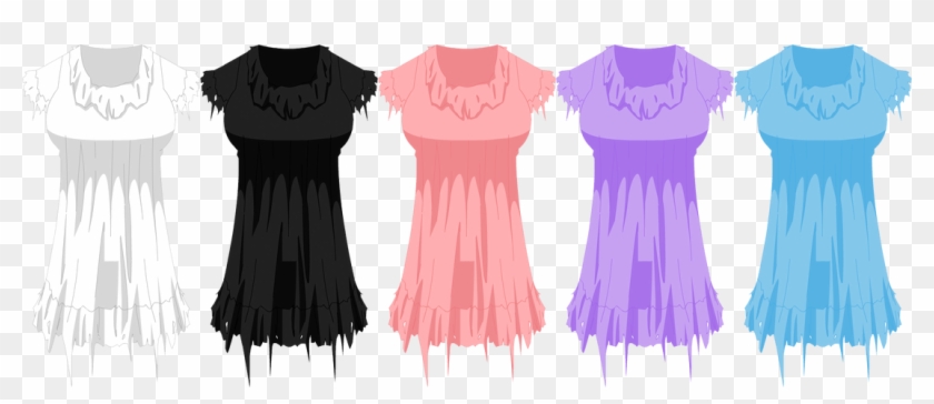 Ghost Girl Dress - Ourworld Dress Clipart #5885738