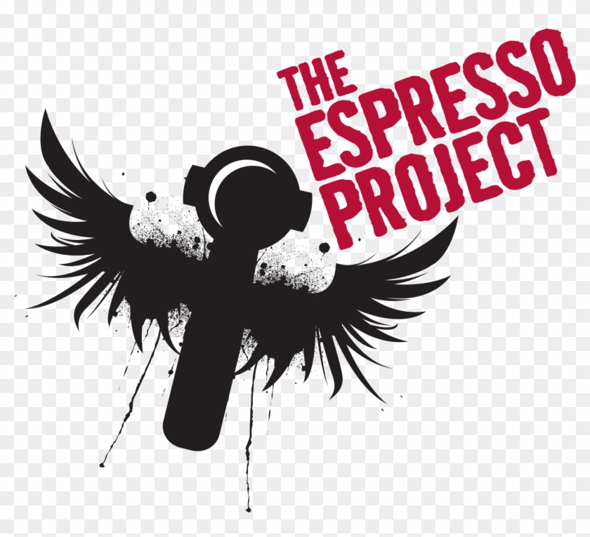 The Espresso Project Wings Logo - Illustration Clipart #5885811