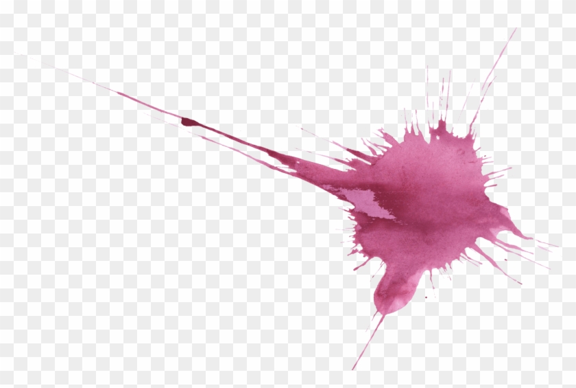 20 Purple Watercolor Splatter Onlygfxcom - Watercolor Painting Clipart