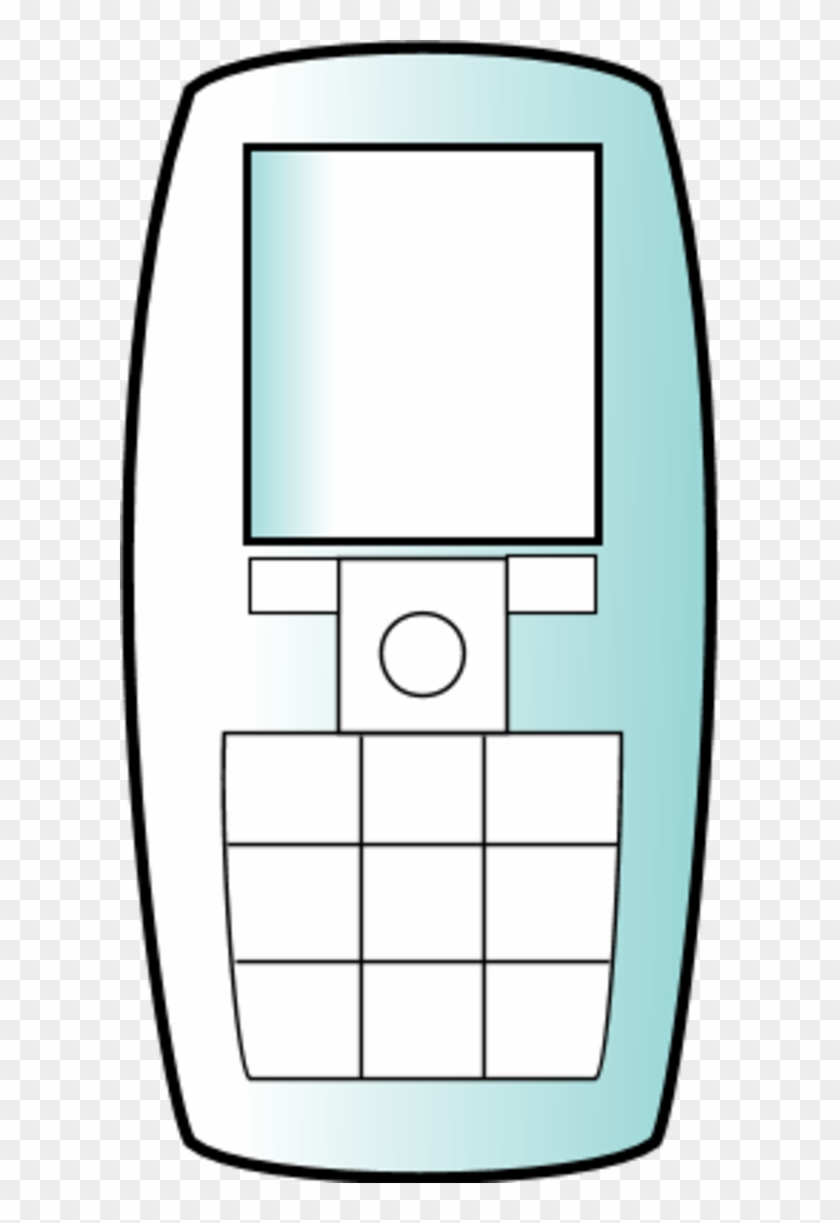 Vector Clip Art - Mobile Phone - Png Download