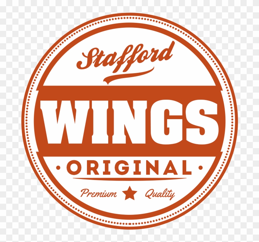 Stafford Wings Logo - Circle Clipart #5885942