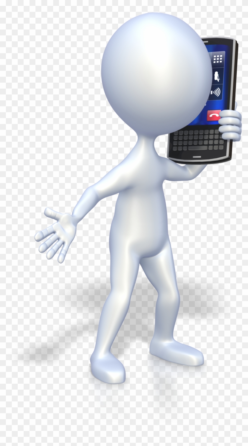 Talking By Celphone - Talking On Mobile Png Clipart #5886098