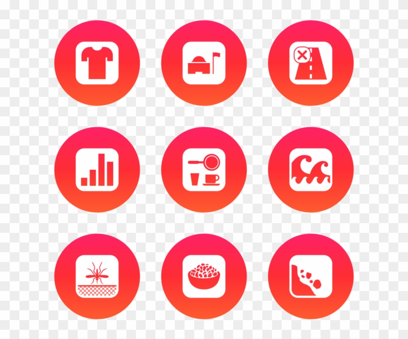 Ocha Inv Icon In Style Flat Circle White On Ios Orange - Russia Icon Clipart