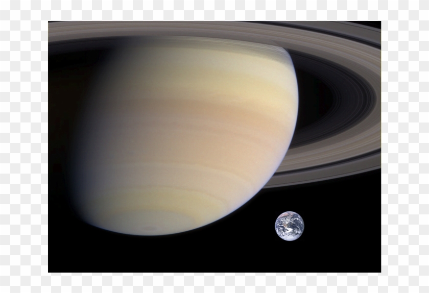 Saturn Is The Second Largest Planet In Our Solar System - Planet Earth Clipart #5886301