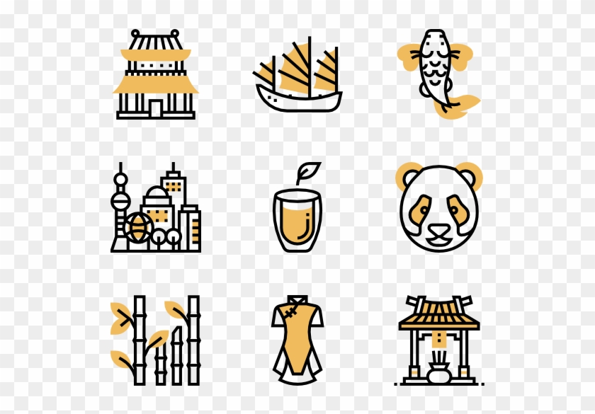 China Symbols - United Arab Emirates Icons Png Clipart #5886674