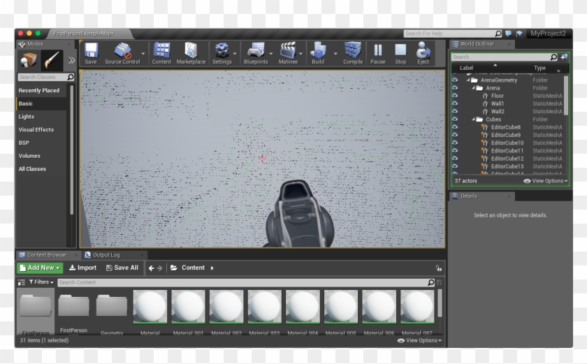 05 All Epic With Post Processing Low - Unreal Grainy Rendering Anti Alias Clipart