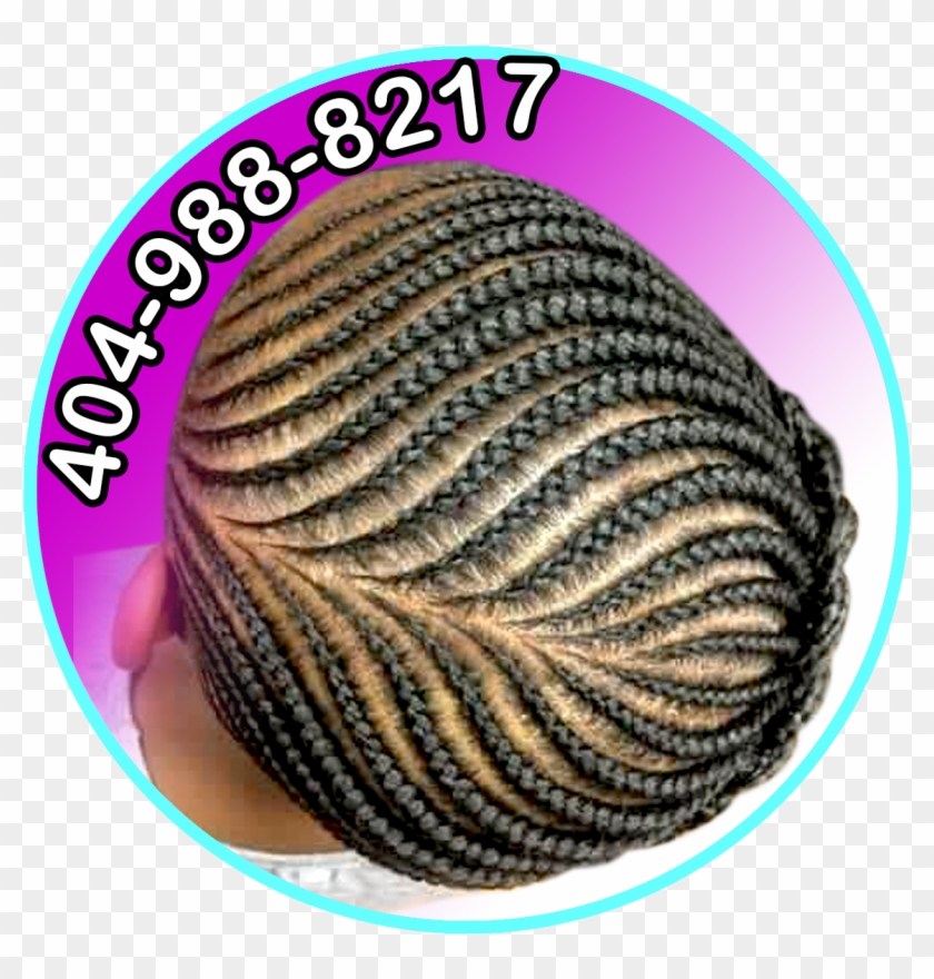 Natural Hair Styles Cornrow Clipart #5886960
