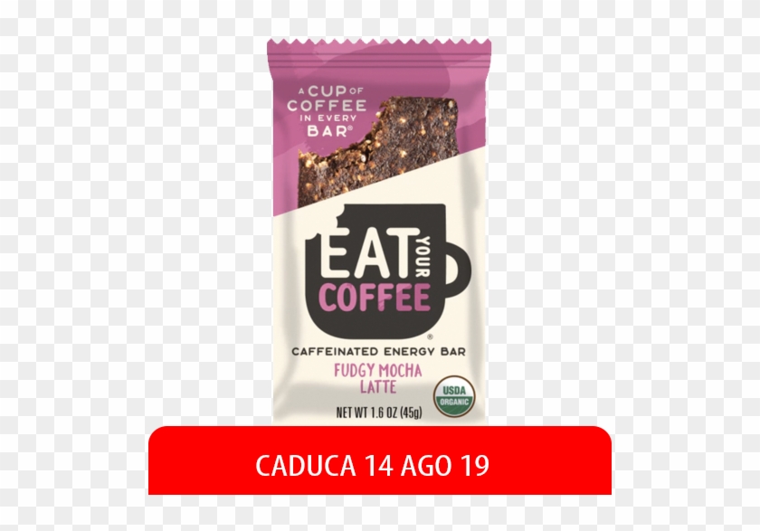 Eat Your Coffee, Barrita Fudgy Moka Con Granos De Café, - Toffee Clipart