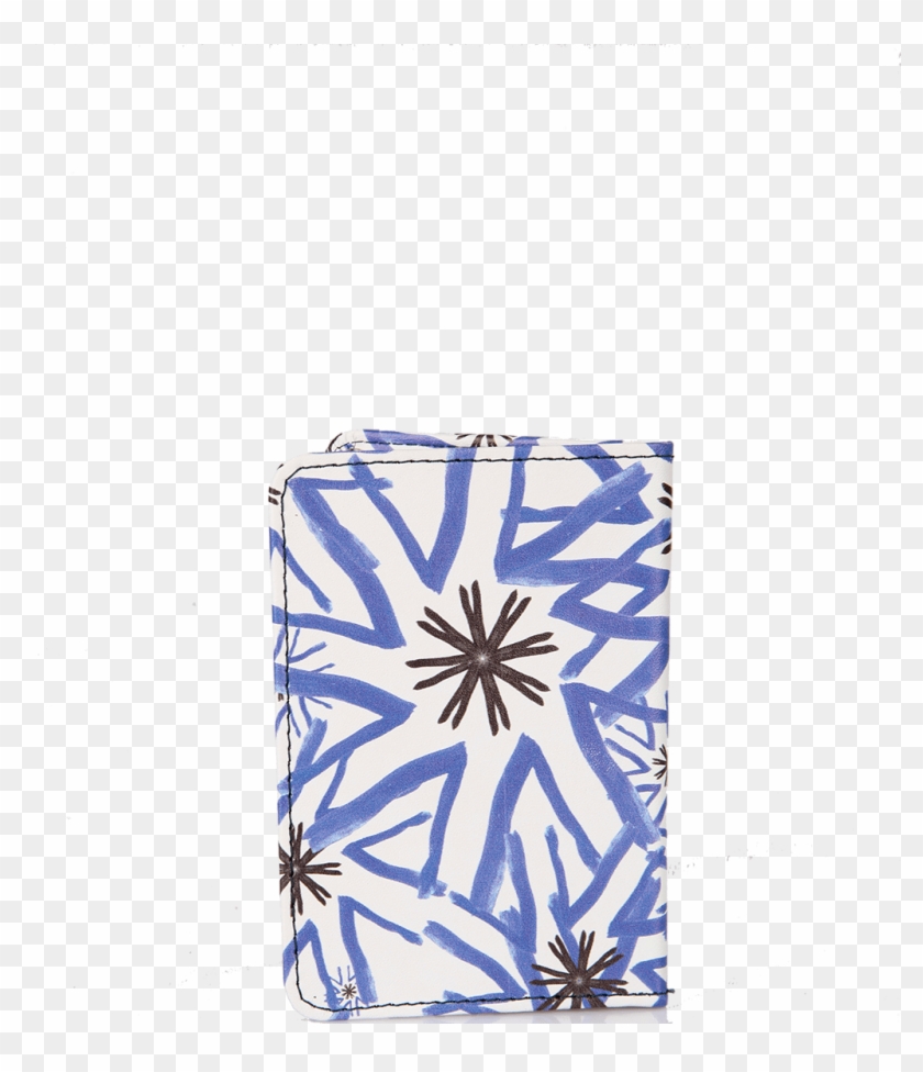 Blue Star Passport Holder - Shoulder Bag Clipart