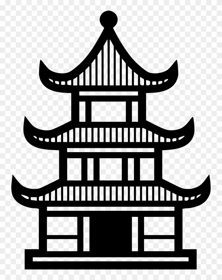 Svg Png Icon Free Download Onlinewebfonts Com - Chinese Building Icon Transparent Clipart #5887565