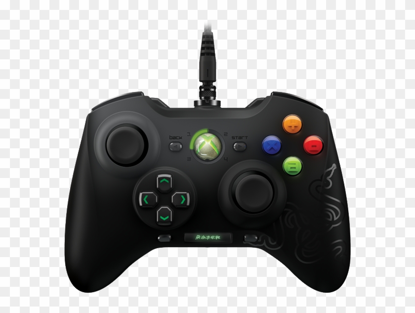 Razer Gamepad Transparent Png - Razer Sabertooth Xbox 360 Controller Clipart #5887796