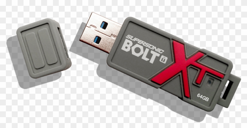 Patriot Supersonic Bolt 64gb Flash Drive Top Off - فلش مموری پاتریوت 2018 Clipart #5889137