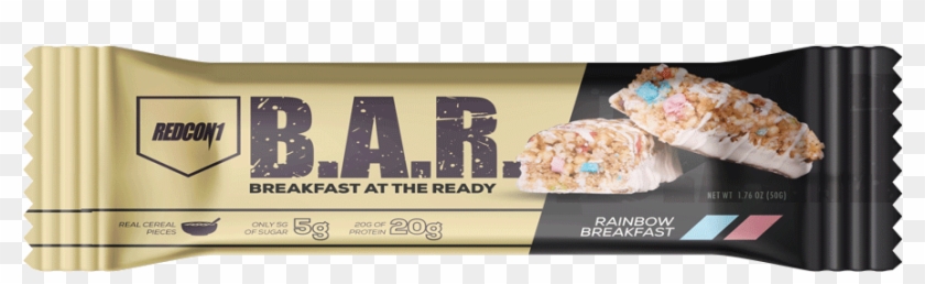 Bar - Rainbow Breakfast - Redcon Breakfast At The Ready Bars Clipart #5889608