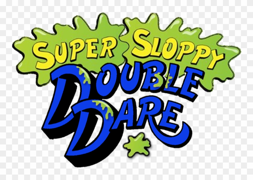 Super Sloppy Double Dare Blue Logo - Super Sloppy Double Dare Logo Clipart #5889843