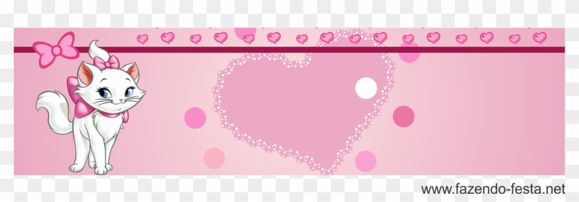 Kit Festa Gatinha Marie Copo De Brigadeiro - Marie Cat Clipart #5889889
