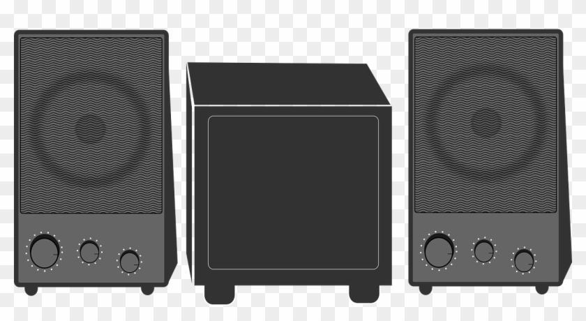Stereo Speakers Bass - Bass Stereo Clipart