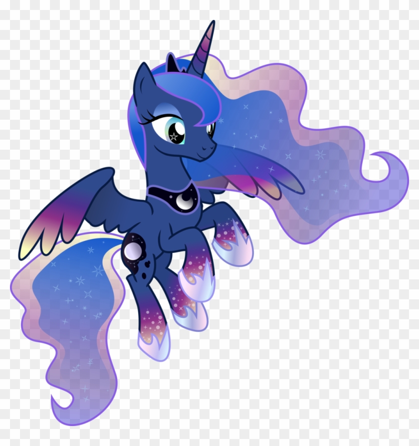 Gentlemenbrony, Ethereal Mane, Female, Flying, Horseshoes, - My Little Pony Princess Galaxia Luna Clipart #5889939
