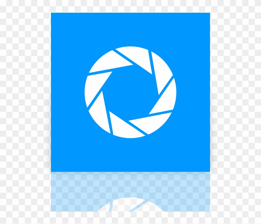 Aperture Mirror Icon, Thumb - Portal Aperture Science Clipart