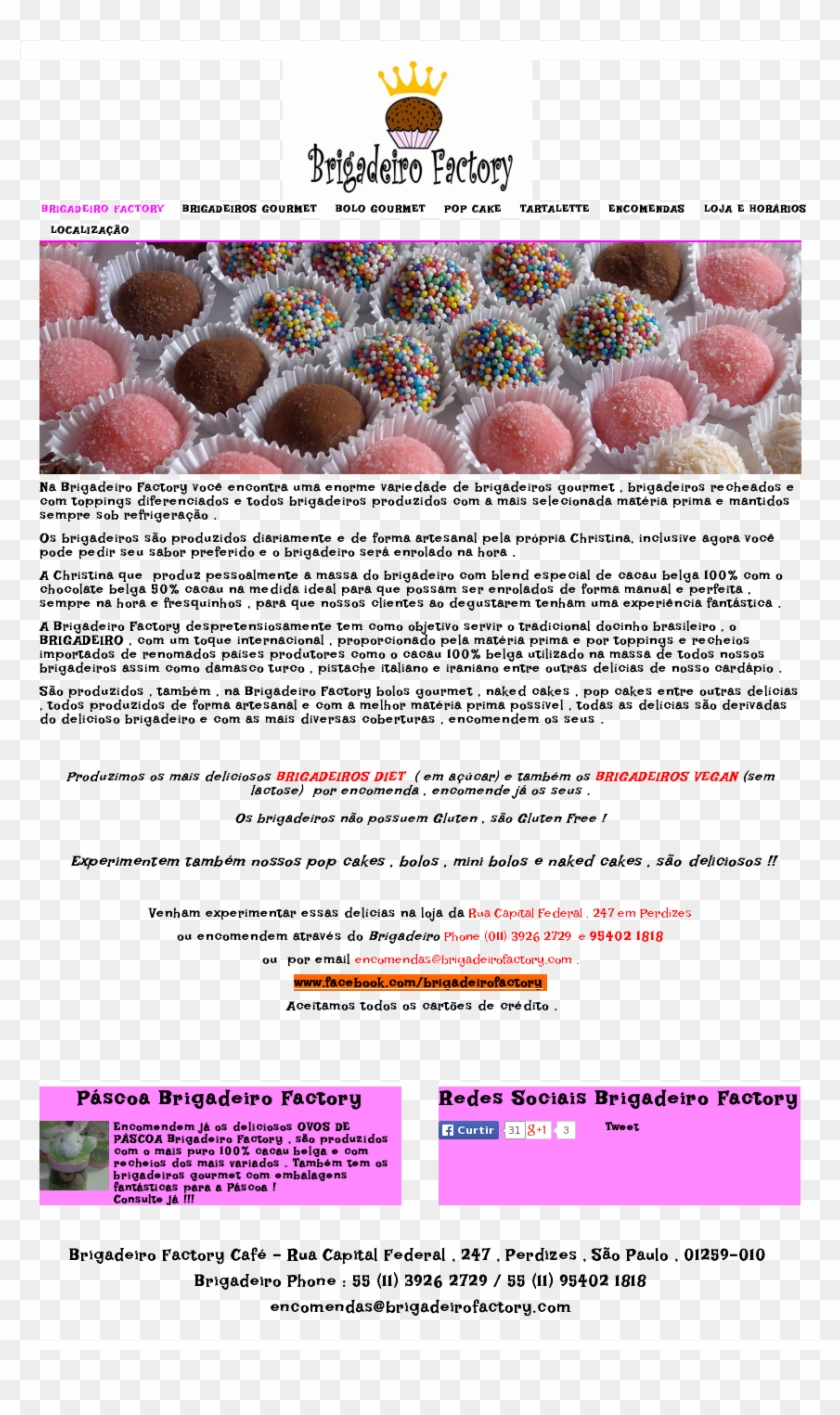 "brigadeiro Factory" Competitors, Revenue And Employees - 1st Priority Clipart