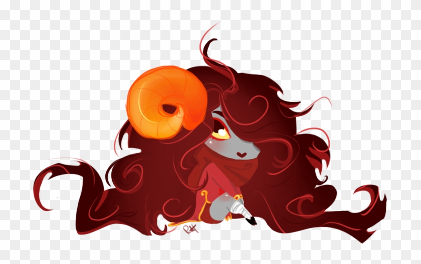 Clown Hair Png - Homestuck Aradia Transparent Clipart #5890864