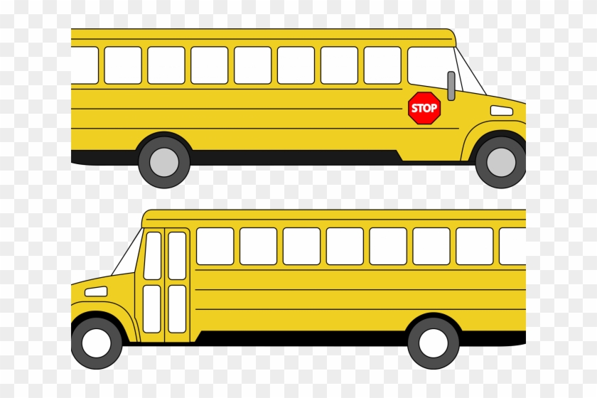 School Bus Cliparts - Clip Art - Png Download #5891021