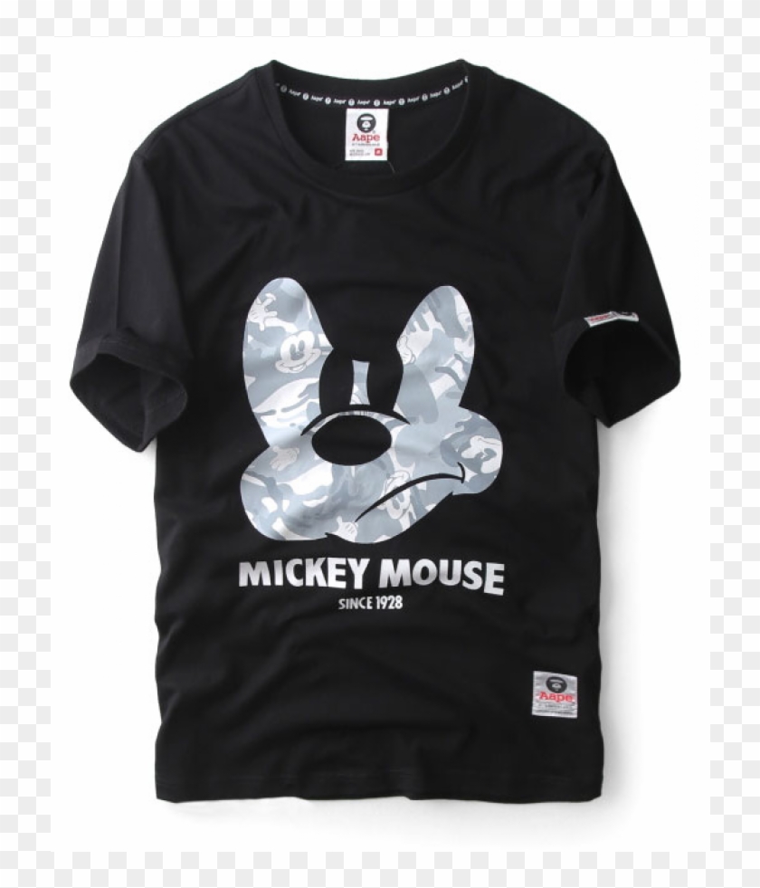 Mickey Mouse Face T Shirt Clipart