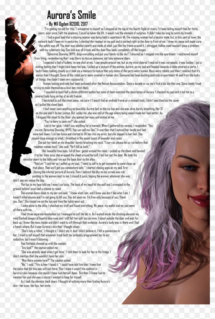 Aurora's Smile For Webpage , Png Download - Poster Clipart #5891431