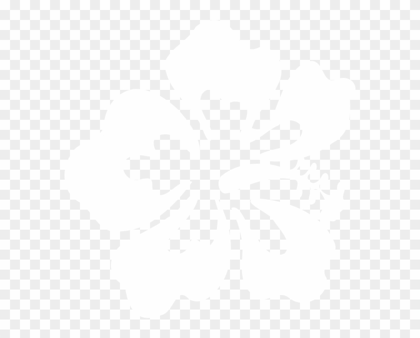 Transparent White Hibiscus Clipart #5891530
