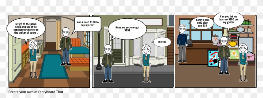 Palmer Pawn - Cartoon Clipart #5891531