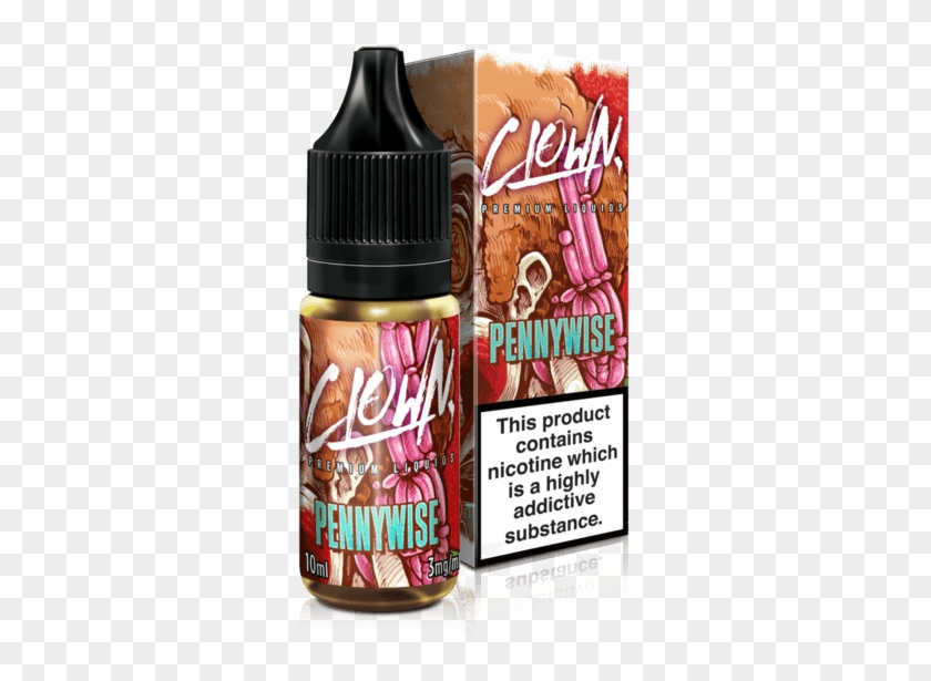 Pennywise 10ml Tpd Bottles By Clown Liquids - E Juice Triple Berry Uk Clipart