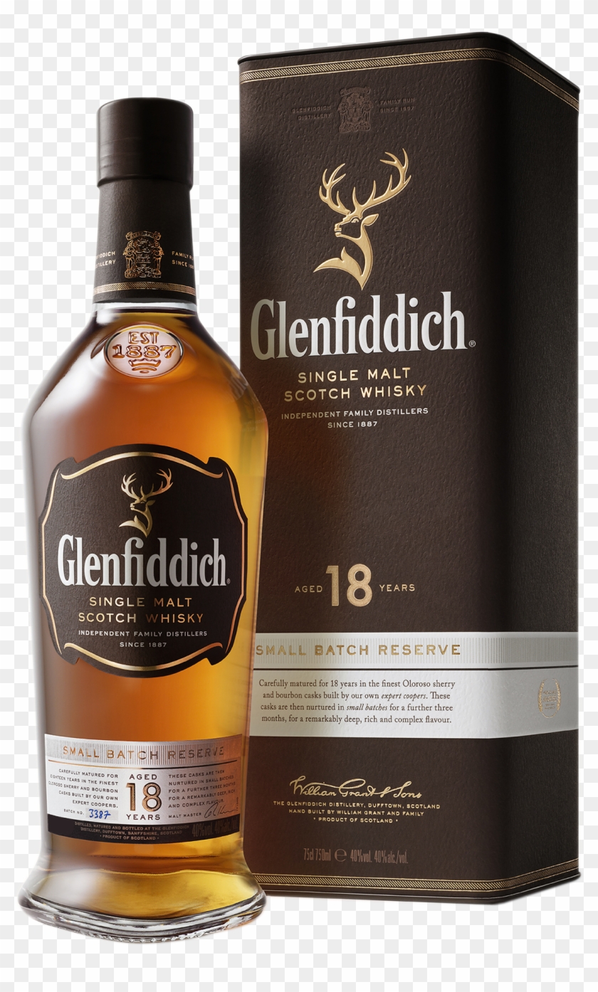 Whisky, Whiskey Png - Glenfiddich 18 Png Clipart #5892166