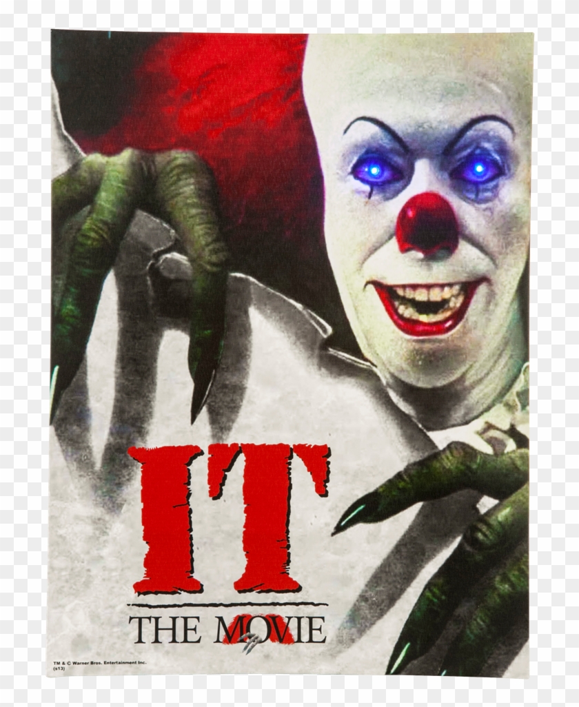Pennywise The Clown It The Movie - Pennywise Movie Cover Clipart