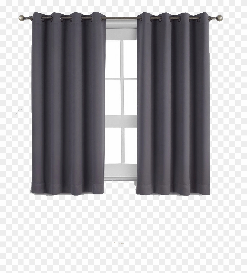 Ocean Lifestyle Heavy 100% Blackout Window Curtain - Window Covering Clipart