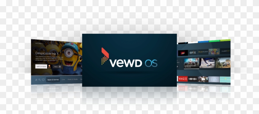 Major Smart Tv Semiconductor Platforms - Vewd Smart Tv Os Clipart #5892248
