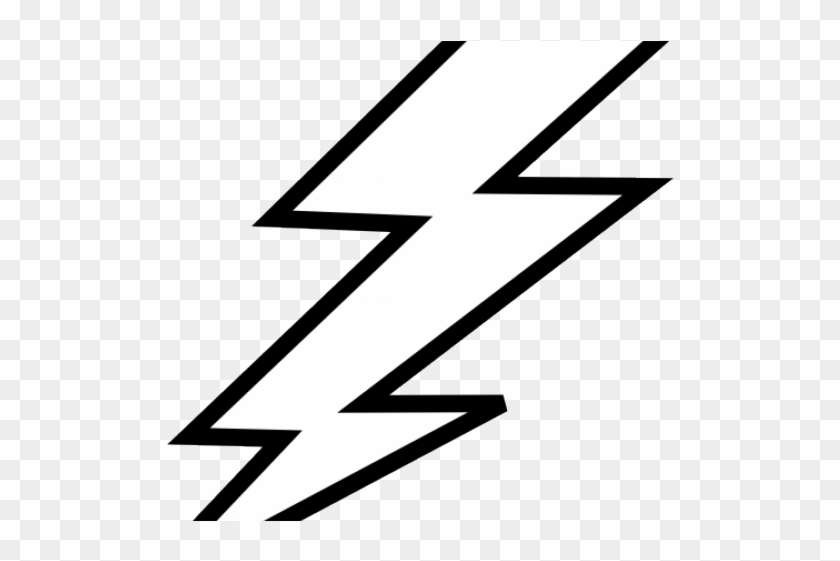 Png Transparent Download Free On Dumielauxepices Net - Thunderbolt Black And White Clipart