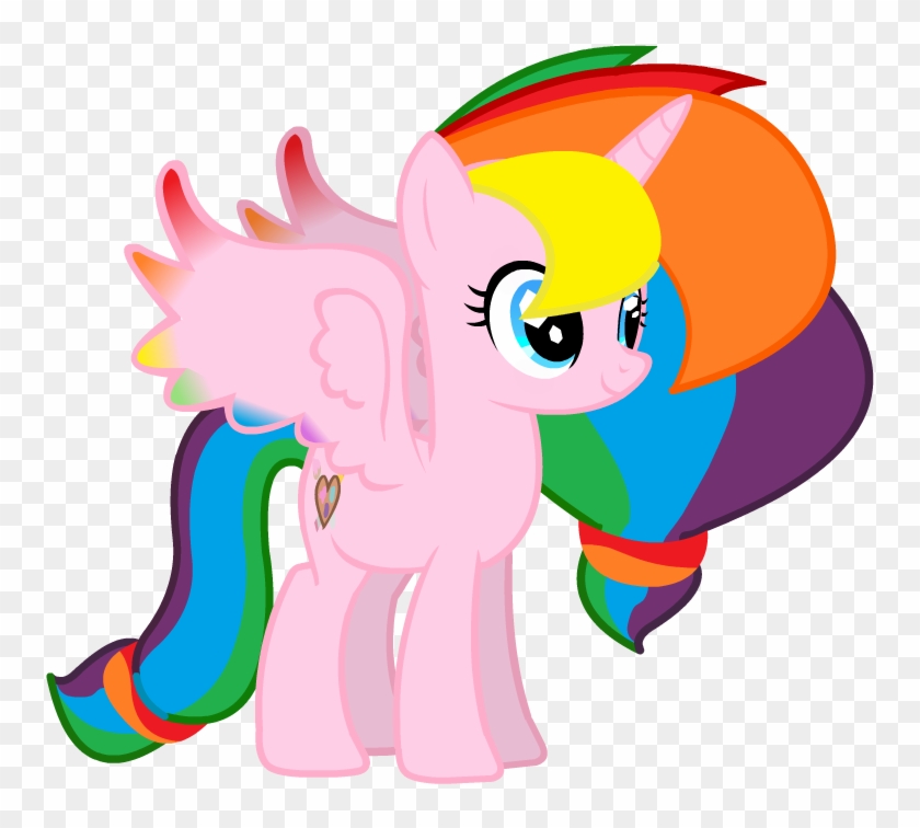 Lightning Clipart Rainbow - Rainbow Splash Pony - Png Download