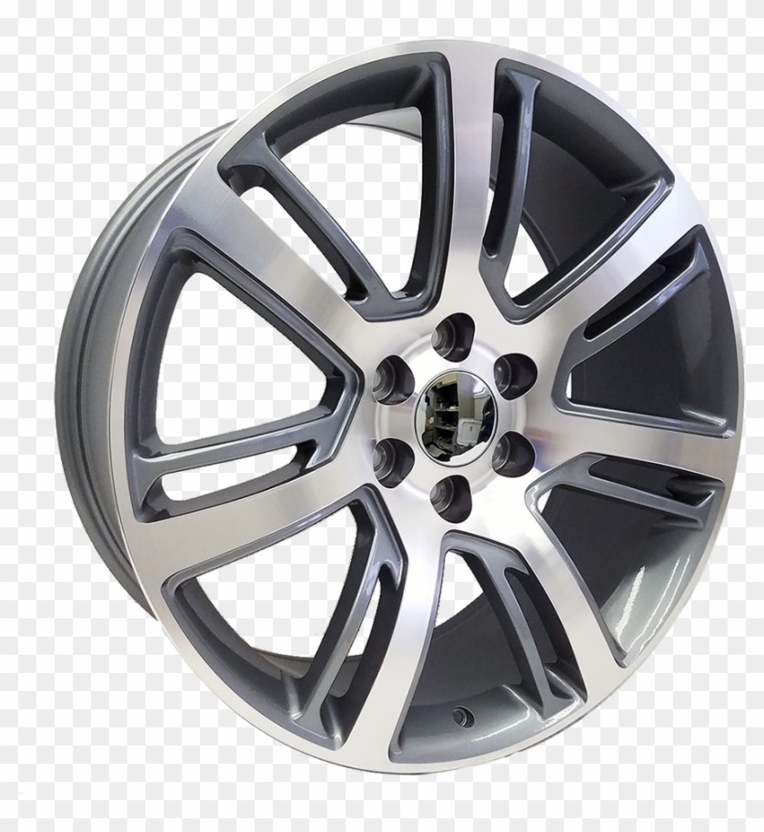 Cadillac Escalade Style, Gunmetal With Machined Face - 2014 E63 Wheels Clipart #5892732