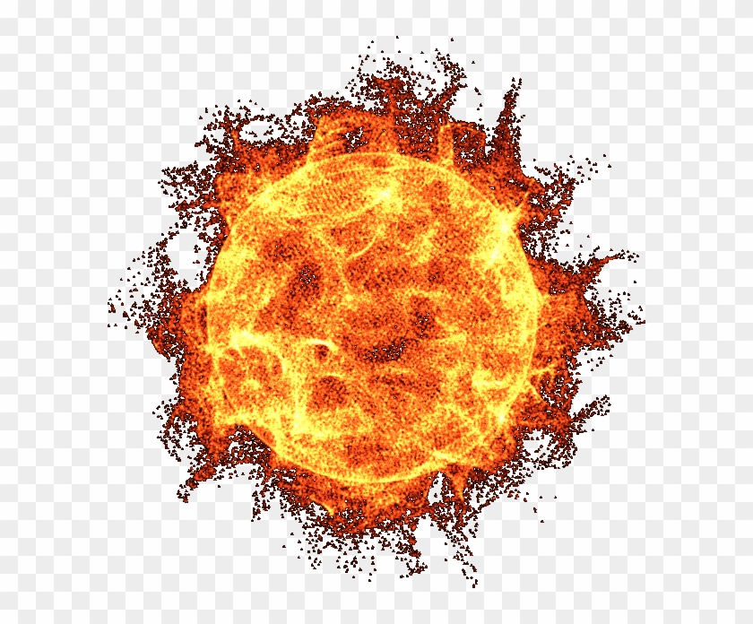 Procedurally Generated Hot Ball Of Plasma - Circle Clipart #5892737