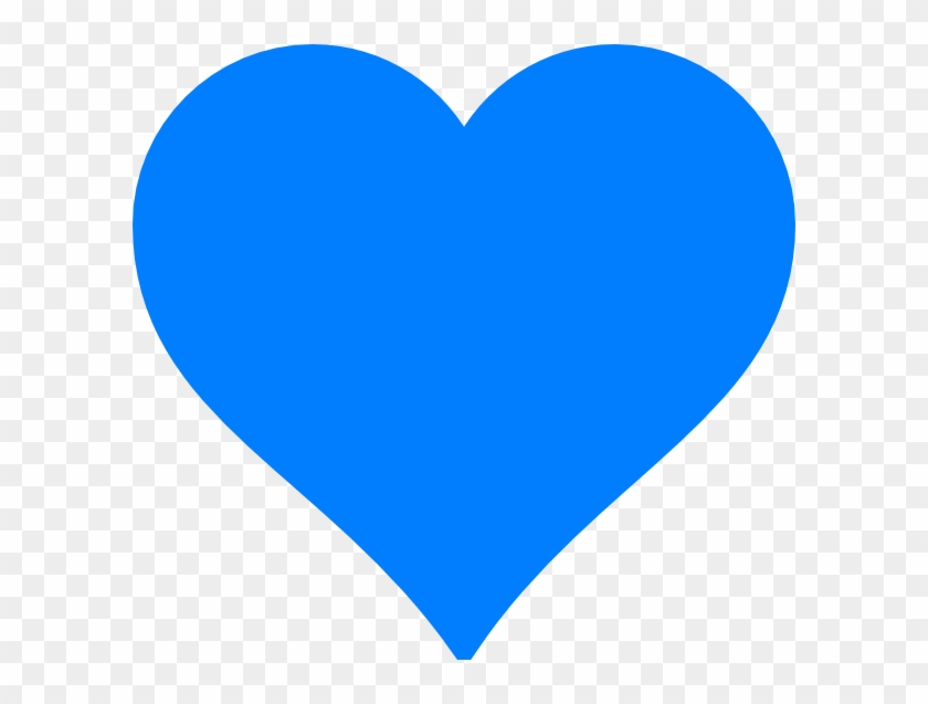 Blue Heart Clipart - Png Download #5892844