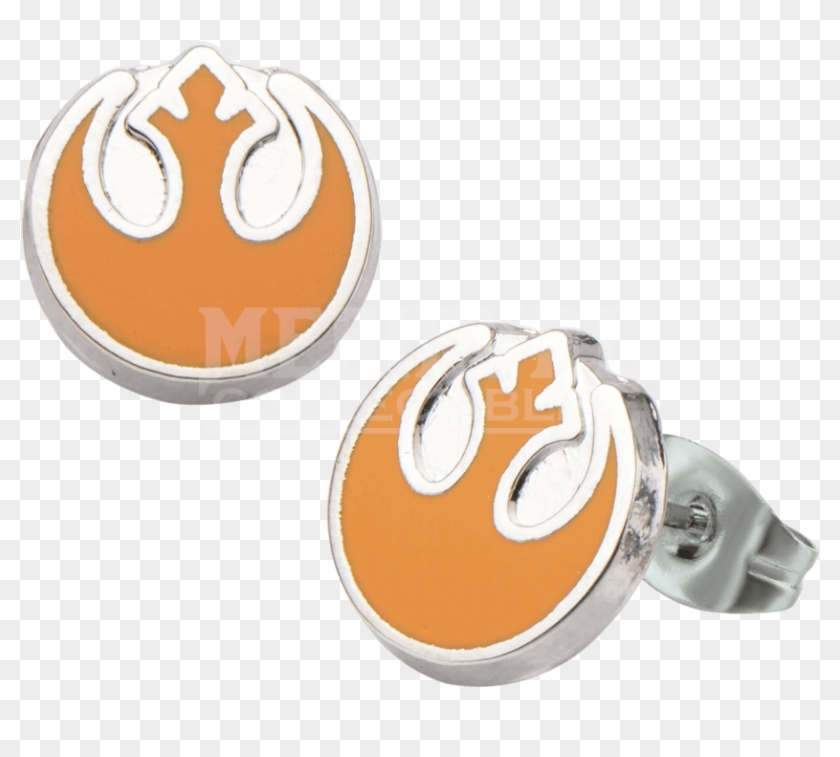 Star Wars Rebel Alliance Enamel Stud Earrings - Star Wars Stud Earrings Women's Clipart #5893101