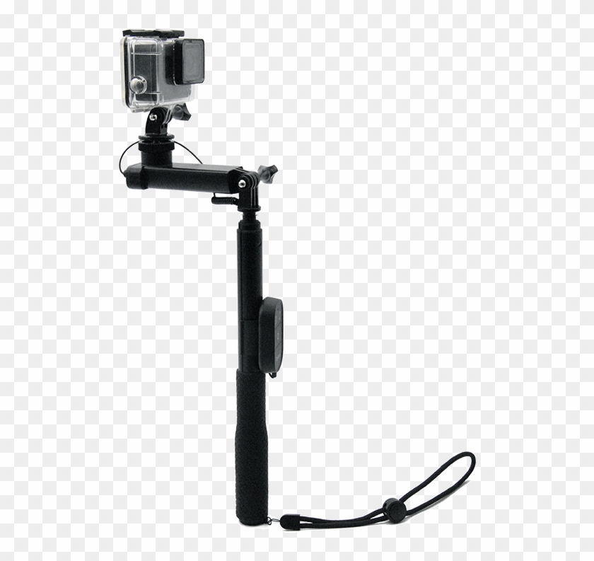 Diving Selfie Stick For Go Pro With Remote Control - Selfie Stick Gopro 5 Png Transparent Clipart #5893142